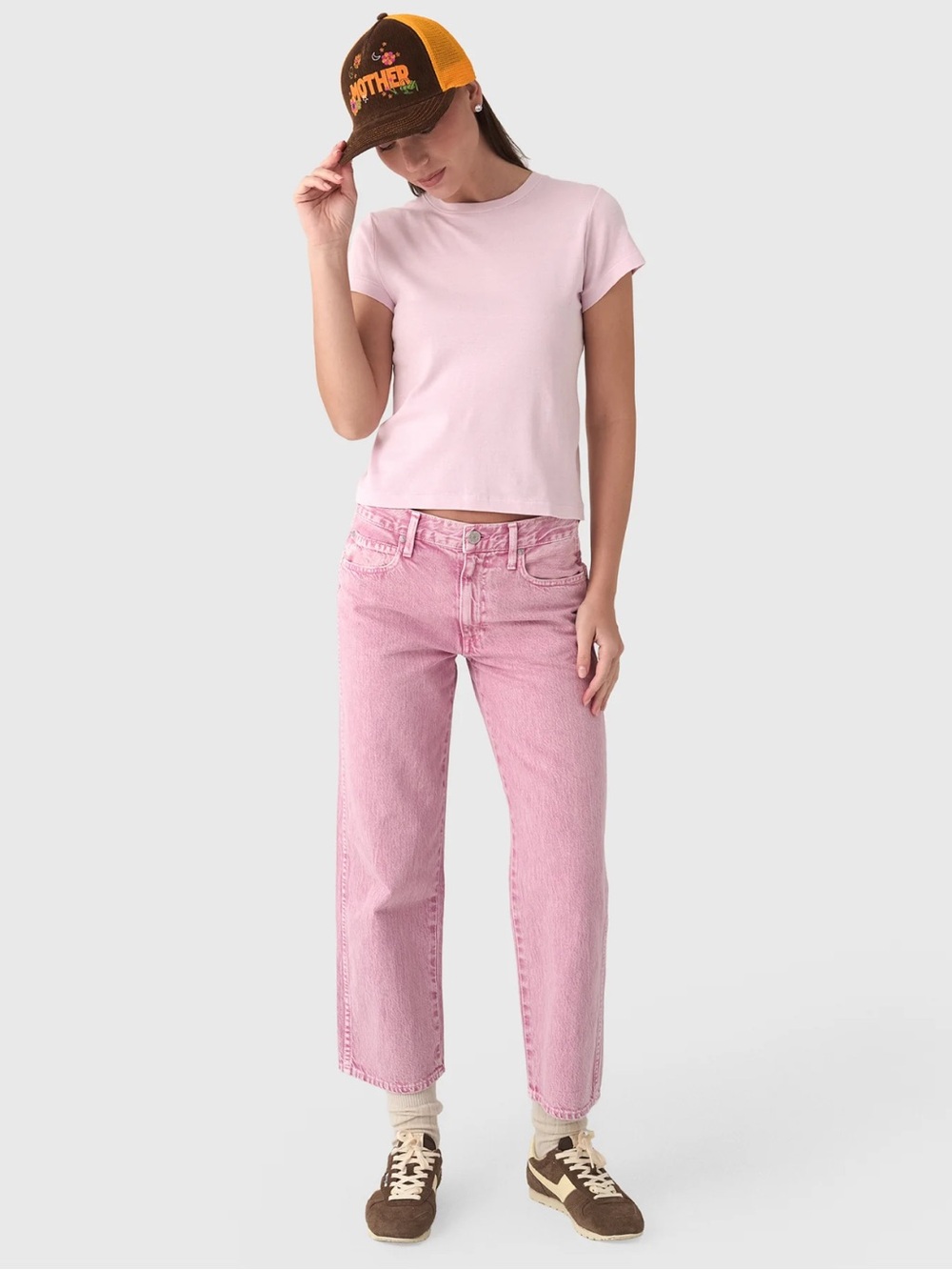 AMO Denim Billie Jean in Rosestone sz. 28 - Picture 2 of 8